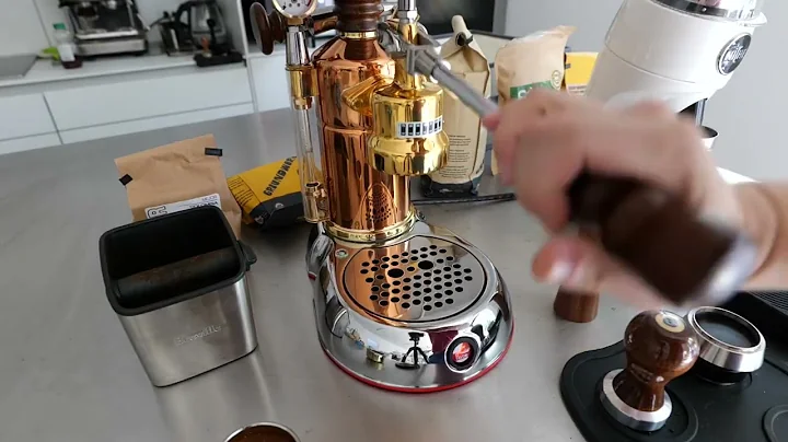Making Coffee with a La Pavoni