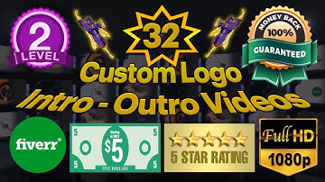 32 Abstract Logo Intro Outro Video Animations on Fiverr - The Gig Video