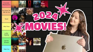 🎬Tier Ranking Every 2024 Movie that I Saw🎬