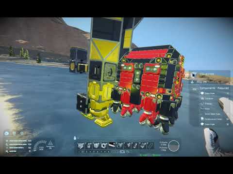 Space Engineers Elevator Base Test - YouTube