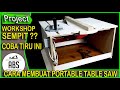 DIY Portable Table Saw - Cocok Banget Untuk Workshop Sempit