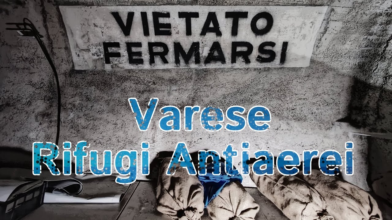 Entriamo nei rifugi antiaerei della seconda guerra mondiale