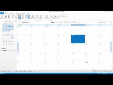 Video: Outlook 2013'te nasıl kaynak zamanlayıcı oluşturabilirim?