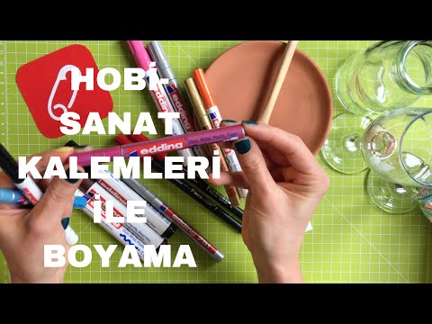 Hobi - sanat kalemleri ile cam, terakota ve ahşap nasıl boyanır? - 10marifet