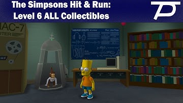 The Simpsons Hit & Run: Level 6 ALL Collectibles