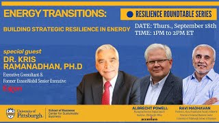 Energy Transitions: Building Strategic Resilience in Energy