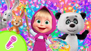 tadaboom english red orange green learn colors masha nursery