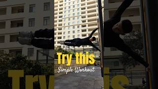 Try this Workout for Shoulders and arms. HumanFlag.Back Lever #workout #motivation #viral #challenge