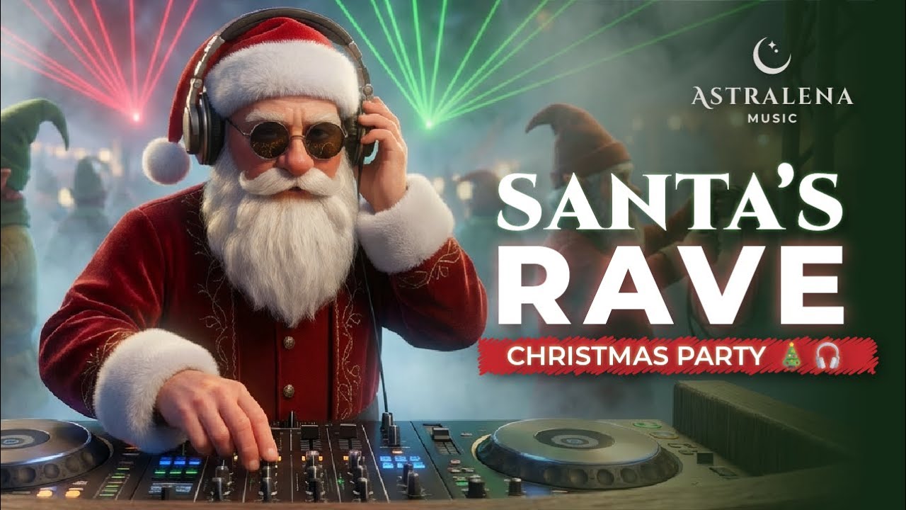 ⭐ DJ Santa 🎅 Rave Navideña EDM | Fiesta Electrónica de Navidad