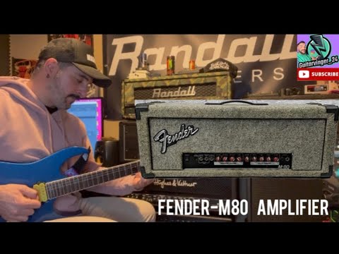 Fender M80 - Amplifier Demo - YouTube