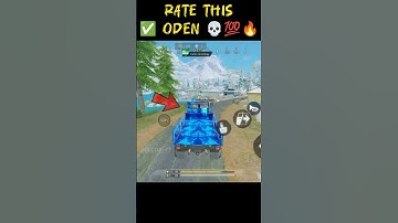 ✅Rate this Oden💀🔥Pro Settings CODM BR💯🔥Codmobile🤕CODM Pro Setting #shorts #codmbr #codm #ff #ogcod