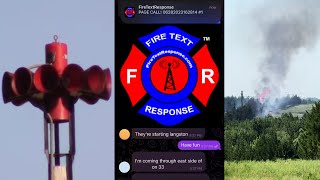 Fire Call - Mobile Dispatch Fire Page + Audio (Demo)