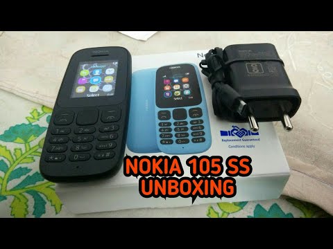 Nokia 105 single sim BEST VIDEO (black) unbox