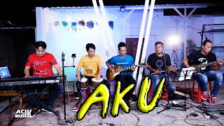 AKU (MONETA) - cover Kabul Martin | Latihan bersama mas Iphank dkk