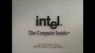 Logo Animation - Intel, The computer Inside™ [1989] Resimi