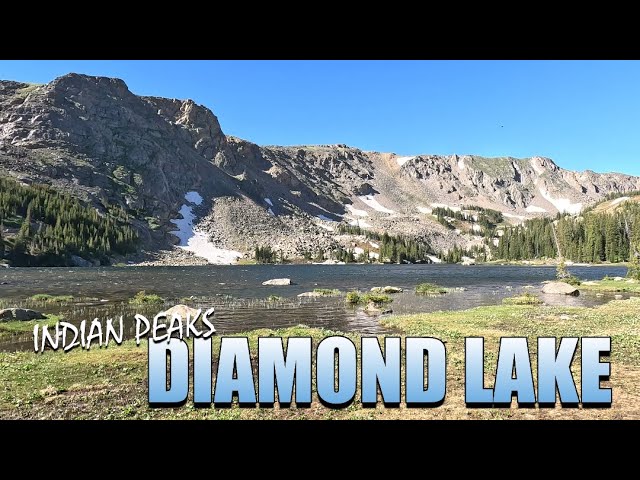 Fishing for Cutthroat Trout at Devil's Thumb Lake in the Indian Peaks  Wilderness! 