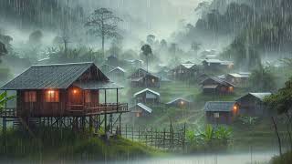 is the sound of rain relaxing ,the sound of rain in the forest ,rain on the roof country song