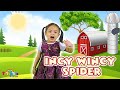 Incy Wincy Spider Kids Nursery Rhyme Song by 3 y/o Trisha 보육 동요