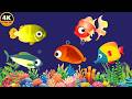 Calming Undersea Animation Baby Lullaby, Soothing fishes🐟Baby Sleep Music #fishlullaby #lullaby #309