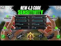 NEW UPDATE 4.3 CODE 🔥 PUBG MOBILE/BGMI SENSITIVITY SETTINGS 2026 | BEST SCOPE SENSITIVITY SETTINGS✅