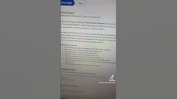 Breaking down a contract, instructional designer role.  #elearning #instructionaldesign  #Training