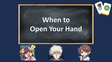 When to Open Your Hand