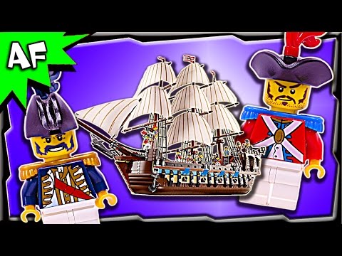 Lego Pirates IMPERIAL FLAGSHIP 10210 Stop Motion Build Review