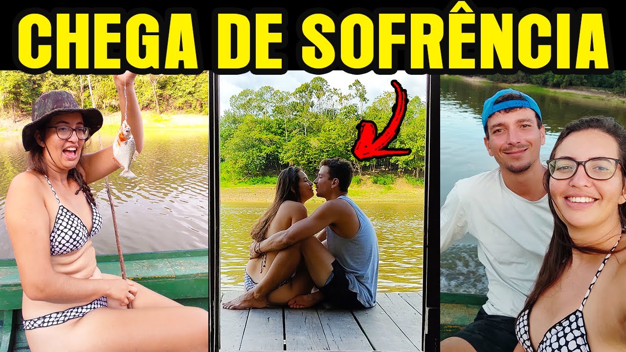 FUGIMOS PARA O MEIO da FLORESTA AMAZÔNICA!