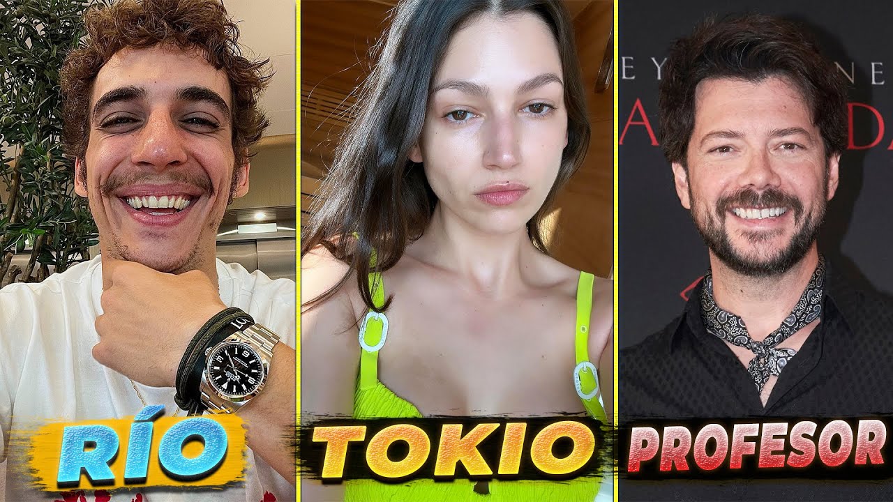 Money Heist Cast - Then and Now 2024