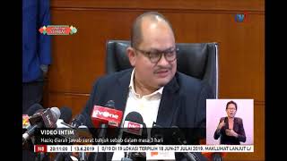 N8-VIDEO INTIM-HAZIQ DIARAH JAWAB SURAT TUNJUK SEBAB DALAM MASA 3 HARI [13 JUN 2019]