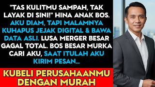 Dipecat Karena Kancing Perak, Aku Bawa Kabur Rahasia 45 Triliun. Saat Meeting Merger...