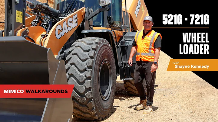 MIMICO | 521G 621G 721G Wheel Loader Walkaround | CASE Construction New Zealand