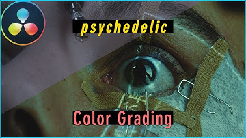 【映画風カラコレ】ホラー・サスペンス風サイケデリックなカラコレのやり方【Davinci Resolve】