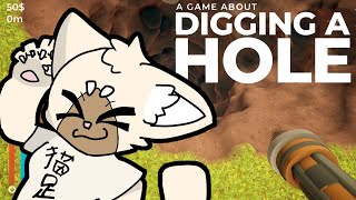 暇つぶしに最適な穴を掘るだけのゲーム　#A_Game_About_Digging_A_Hole