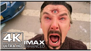 All Doctor Strange Beat Up Scenes 4K IMAX | Doctor Strange in the Multiverse of Madness |