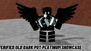 VERIFIED OLD DARK POT PLATINUM SHOWCASE! ( A bizarre journey)