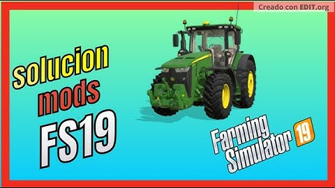 ✅Solución error en mods FS 19/Fixed bug in mods FS 19/no abre, no aparecen los mods 2020 💯💯💯