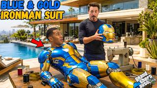 Franklin Become IRONMAN To Save Shinchan & Avengers In GTA 5