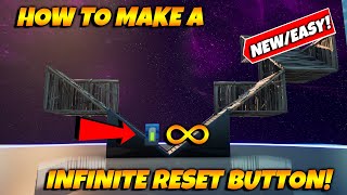 HOW To Make A INFINITE 1V1 Reset Button In Fortnite Creative! NEW - EASY TUTORIAL!