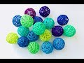 How to make yarn balls