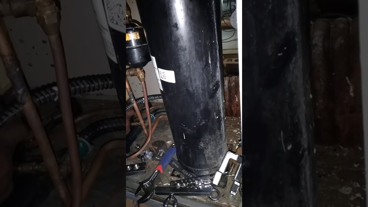 welding copper tube on a compressor YouTube