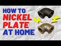 Nickel Plating at Home - Easy Electrolysis & Electroplating