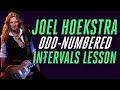 Joel Hoekstra Lesson - Create Awesome Licks with Odd Numbered Intervals!