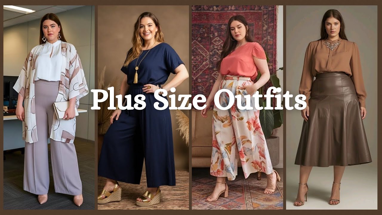 Gorgeous Plus size outfits collection to go with any occasion || Women Fashion 