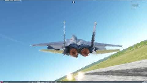 Shot Down by Missile While Taking off F15c DCS