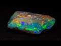 A killer crystal opal get exposed from this uncut gem