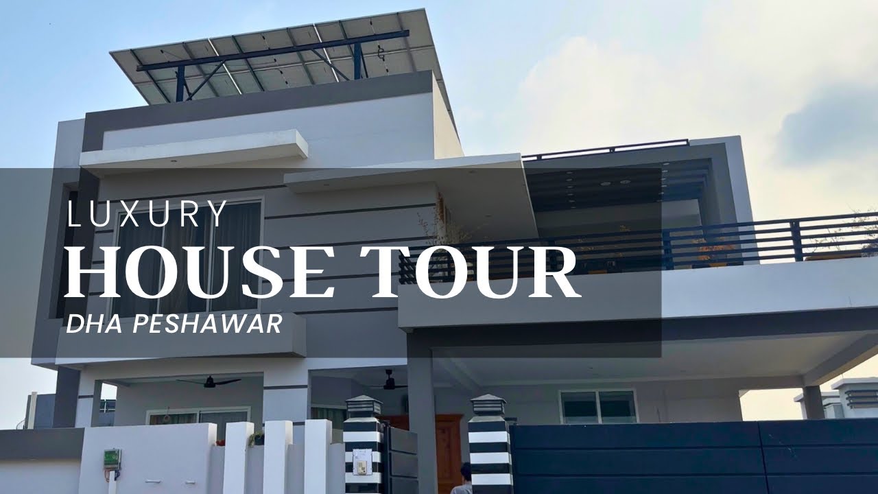 Luxury House Tour DHA Peshawar | Fully Furnished | Construction By MUSTAFA BUILDERS