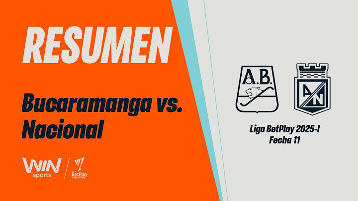 Bucaramanga vs. Nacional  (resumen y goles) | Liga BetPlay Dimayor 2025-1 | Fecha 11