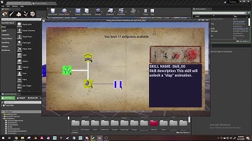 Simple Skill Tree System UE4