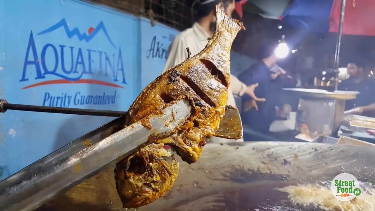 Karachi Fish Seafood | Street Food Karachi, Hassan Square | Pakistan Food Street | Street Food PK